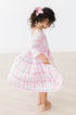 pink-plaid-3-4-sleeve-pocket-twirl-dress Mila &  Rose - Sophia's Style--4T--5